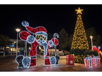 Municipal Christmas Decorations in Larnaca