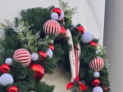 Outdoor Christmas Decoration at Miradar, Limassol