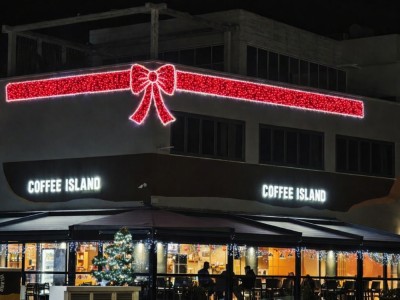 Christmas Decoration – Coffee Island, Parekklisia, Limassol