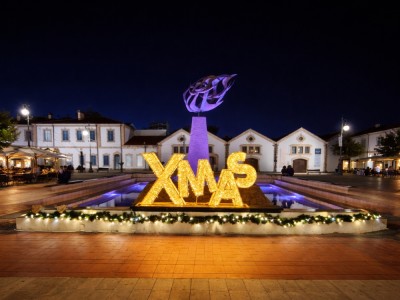 Municipal Christmas Decorations in Larnaca