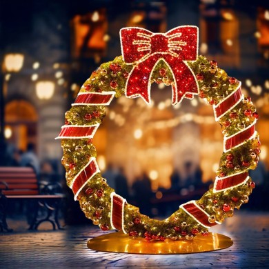 Outdoor Christmas Decorations with Lights