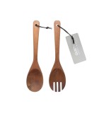 Cutlery for Salad - Wood (2pcs set)