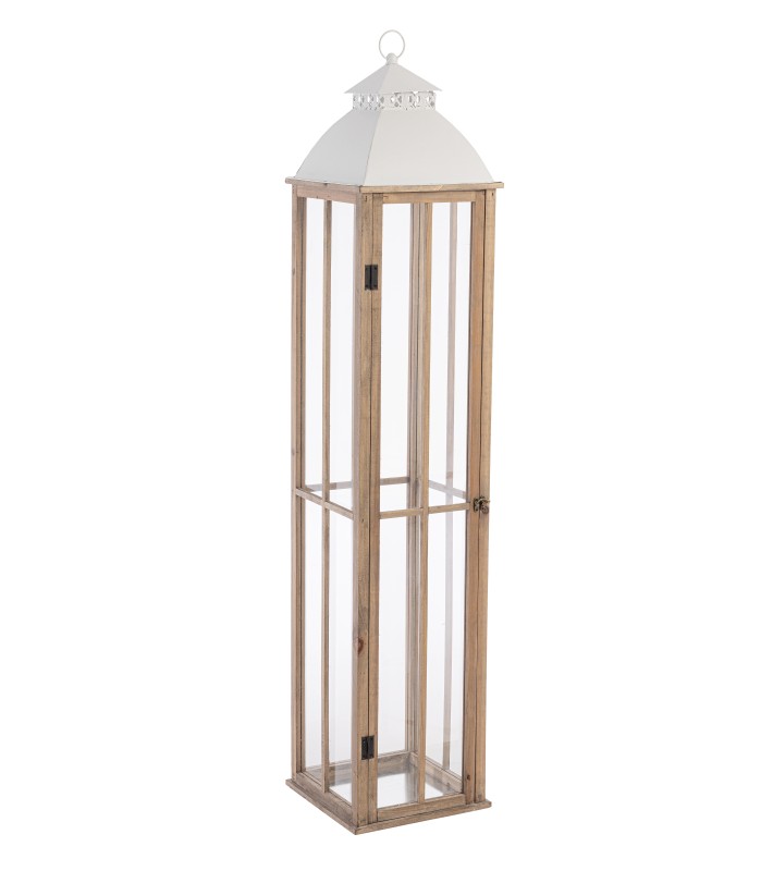 Lantern - Valto - White - 30x30xH144cm Lantern - Valto - White - 30x30xH144cm