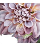 Decoarative Flower Brunch - Dahlia - Purple - 80cm