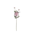 Decoarative Flower Brunch - Dahlia - Purple - 80cm