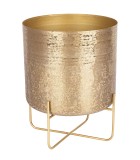 Flower Pot Varanasi - Gold H42cm