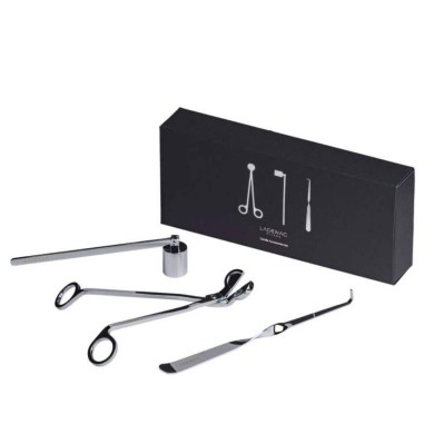 Candle Accessory Set - Bois de Roussie - Wick trimmer, Candle snuffer, Wick corrector