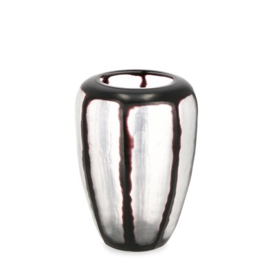 Decorative Vase - Kirinda - Black/Transparent - H3cm