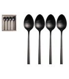 Coffee Spoon Black (set4)