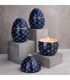 Scented Candle - Bois de Roussie - Blue/Silver - 450gr