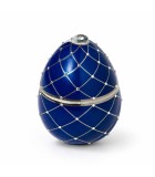 Scented Candle - Bois de Roussie - Blue/Silver - 450gr