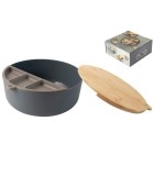 Serving Set Blue/Grey (3pcs)