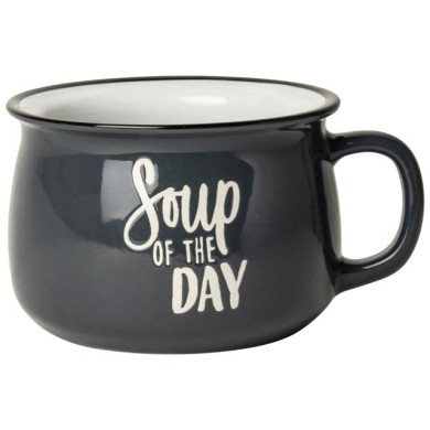 Soup bowl Grey 500ml Soup bowl Grey 500ml