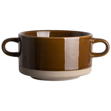Soup Bowl  Woodstock Brown 450ml Soup Bowl  Woodstock Brown 450ml
