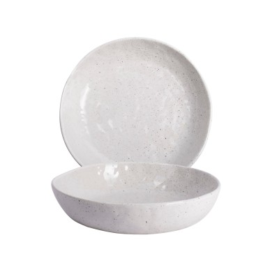 Pasta/Soup Bowl TT Freckle White o20.8x4cm Pasta/Soup Bowl TT Freckle White o20.8x4cm