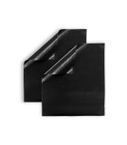 BBQ Mats Set Black 22x40 (2pcs)
