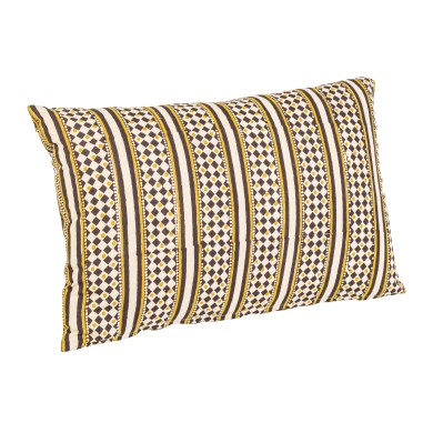 Cushion Calais with Rhombus - Black 40x60cm Cushion Calais with Rhombus - Black 40x60cm