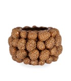 Decorative Vase - Eizo - Brown - H22,5cm
