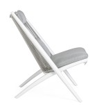 Outdoor Lounge Chair - Aloha - white Armchairs and Lounge armchairs