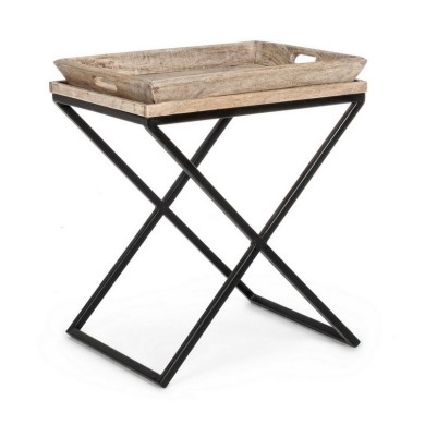 Coffee Table - Tray - Brown - 55x45cm