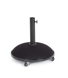 Umbrella Base - Barry - with Wheels - Black - 35kgs D50cm