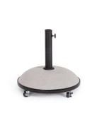 Βάση Ομπρέλας - Barry - με Τροχούς - γκρί - 35 κιλά D50cm Βάση Ομπρέλας - Barry - με Τροχούς - γκρί - 35 κιλά D50cm