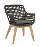 Outdoor Armchair- Madison - Black Chairs Outdoor Armchair- Madison - Black Chairs