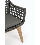 Outdoor Armchair- Madison - Black Chairs Outdoor Armchair- Madison - Black Chairs