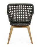 Outdoor Armchair- Madison - Black Chairs Outdoor Armchair- Madison - Black Chairs