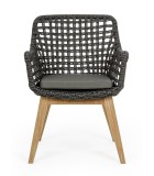 Outdoor Armchair- Madison - Black Chairs Outdoor Armchair- Madison - Black Chairs