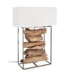 Table Lamp Kubi - White H76cm