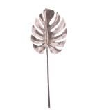 Decorative Leaf Philodendron - Rose Gold H70cm