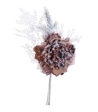 Decorative Flower Peonia - Ginny - Brown