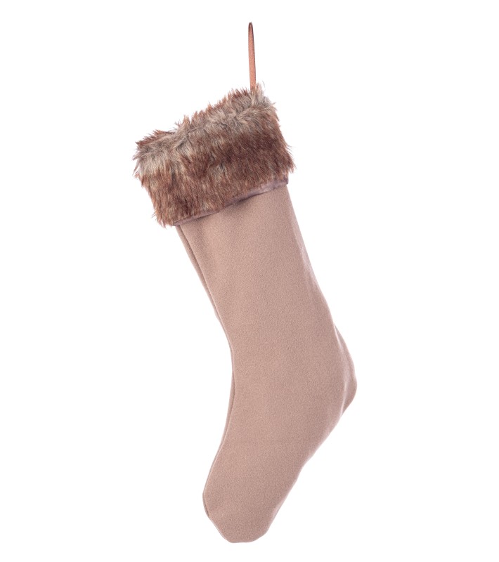 Διακοσμητική Κάλτσα Darin - Καφέ 25xΥ45εκ Διακοσμητική Κάλτσα Darin - Καφέ 25xΥ45εκ