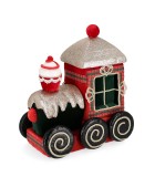 Decorative Train Meghan with Cupcake - Red 35x40cm