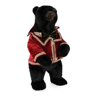 Decorative Bear Tayler - Brown 28xH52cm Christmas Home Decorations Decorative Bear Tayler - Brown 28xH52cm Christmas Home Decorations