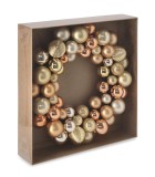 Decorative Wreath - Joe - Gold - D34cm
