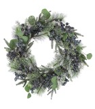 Decorarative Wreath - Kathie Eucalyptus - Green - D55cm