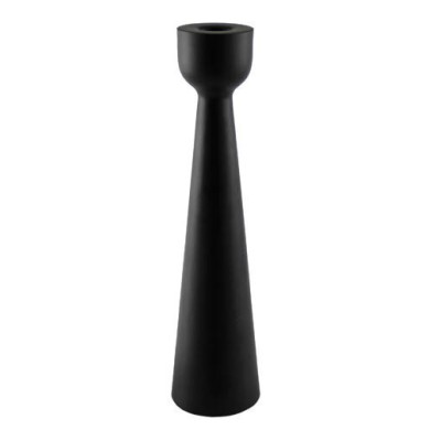 Candle Holder Newbury - Black Matt 7x25cm
