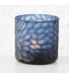 Tealight Holder - Bertin - Blue - H10cm