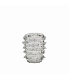 Decorative Vase - Punte - Transparent - 20xH23cm