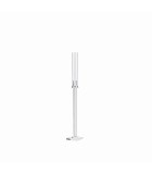 Candle Holder - Spear - Transparent - 12x12xH82cm