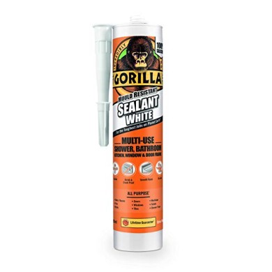 Gorilla Sealant Glue - All Conditions - White - 295ML Gorilla Sealant Glue - All Conditions - White - 295ML