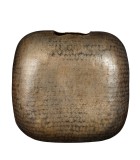 Vase Gibson - Aluminium Gold 39,5x16x38cm