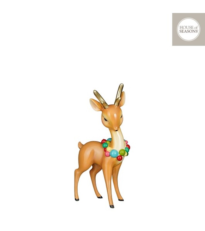 Decorative Reindeer - Brown - 15x8xH29cm Decorative Reindeer - Brown - 15x8xH29cm