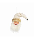 Ornament Santa Claus - White - 24x12xH95cm Ornament Santa Claus - White - 24x12xH95cm