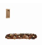 Candle Holder - Brant - Gold - 54x16,5xH10cm