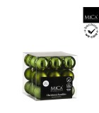 Ornament Ball Set - Green - D6cm (27 pcs) Ornament Ball Set - Green - D6cm (27 pcs)