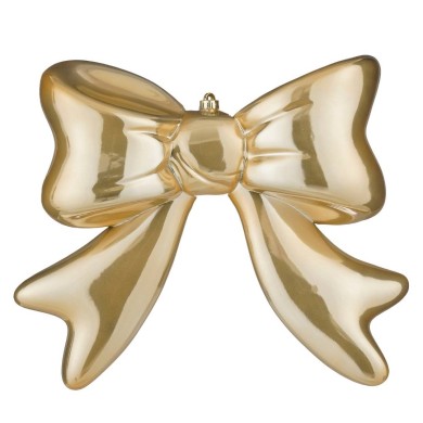 Ornament Bow Unbreakable - Gold - 40X11,5X40Cm