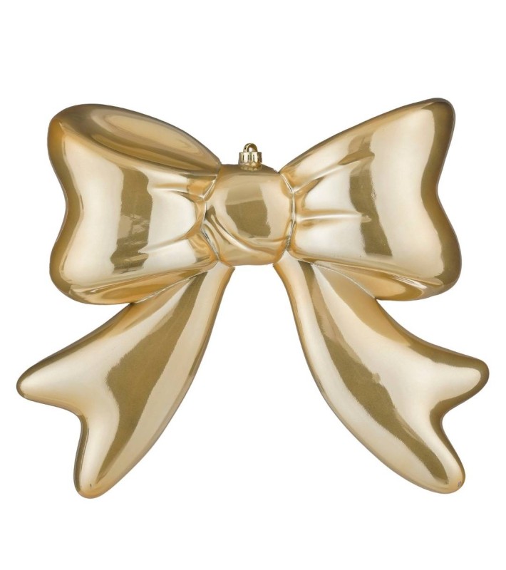 Ornament Bow Unbreakable - Gold - 40X11,5X40Cm Ornament Bow Unbreakable - Gold - 40X11,5X40Cm